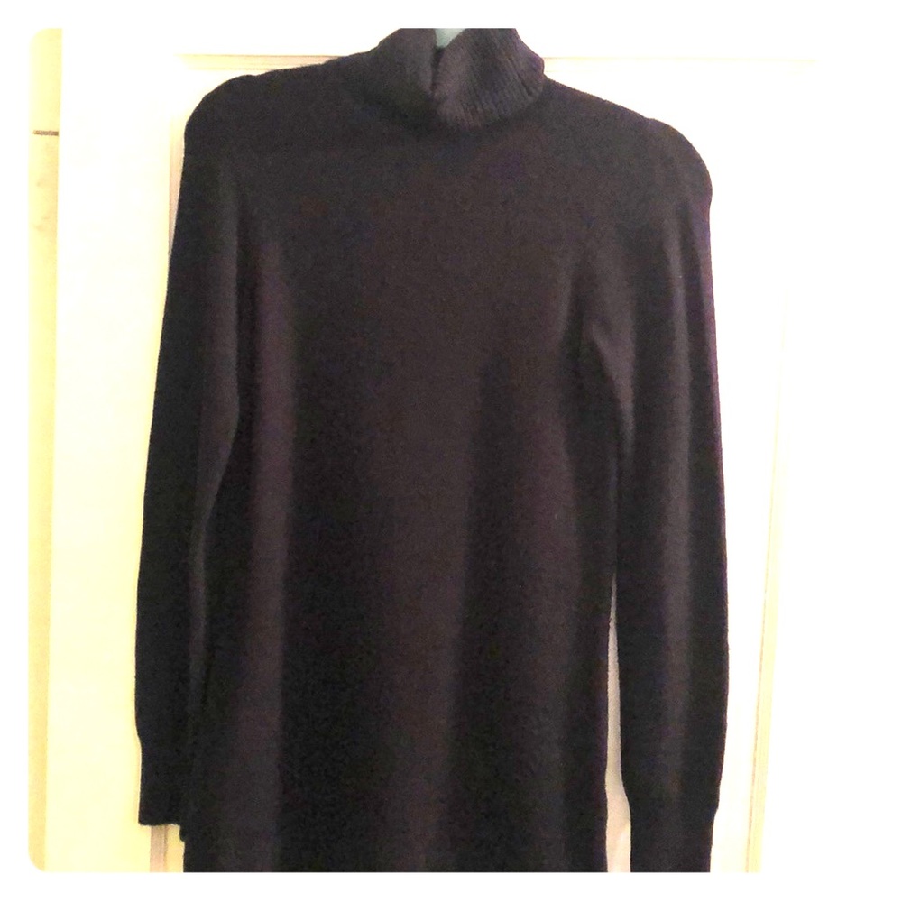 French Connection Tunic Length Black Sweater